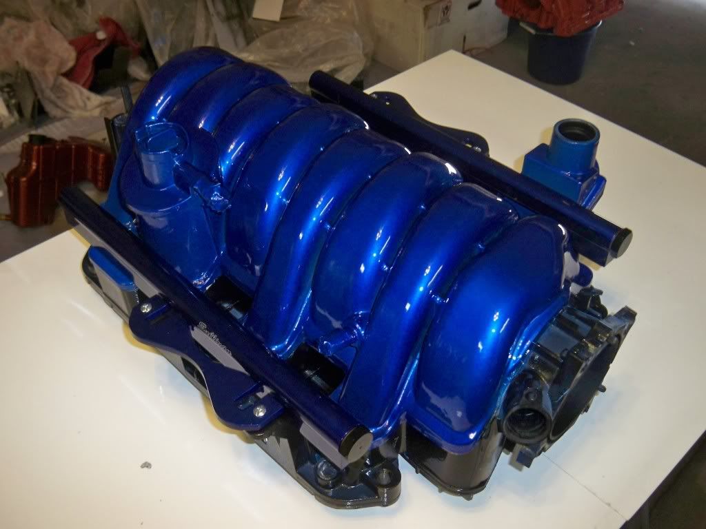 Painted Intake Manifolds